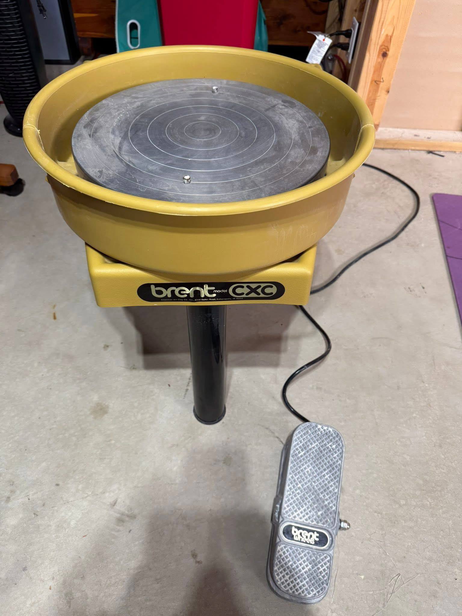 Brent CXC Pottery Wheel(USED 22 MONTHS OLD)