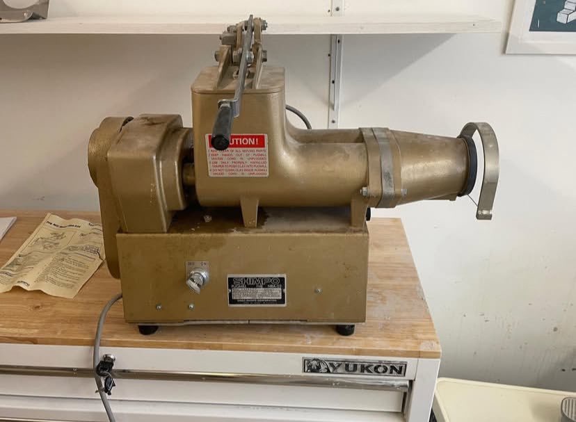 Shimpo NRA-03 Pugmill – Nidec (15 years used)
