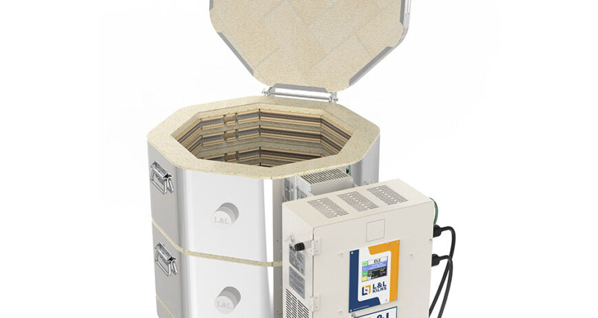 L&L JD18-JH Cone 12 Kiln: For Crystalline Glaze Firing