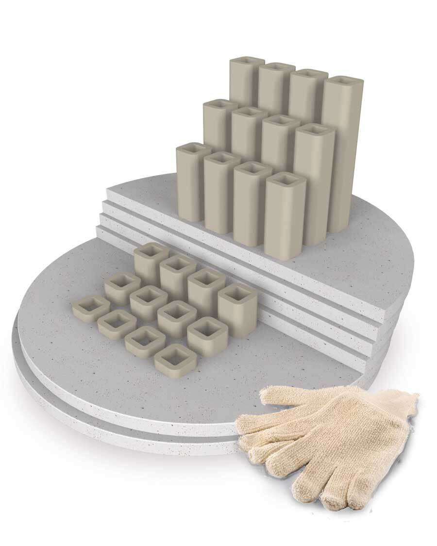 L&L Kilns Furniture Kit For E28S-3/M Easy Fire Kiln