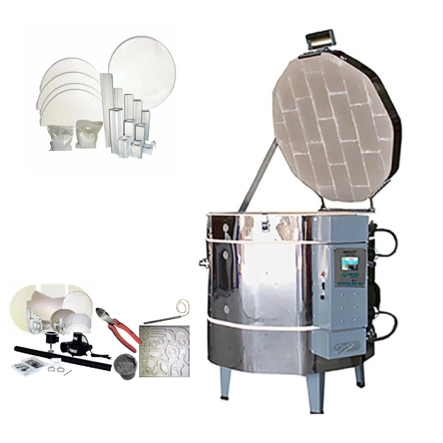 Olympic Freedom 2323He Kiln Package With Vent, Furniture Kit And More