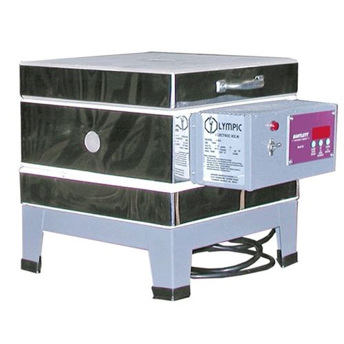 Olympic HB84 : Cone 10, Top Loading 120 Volt Electric Kiln with Genesis Spark Controller