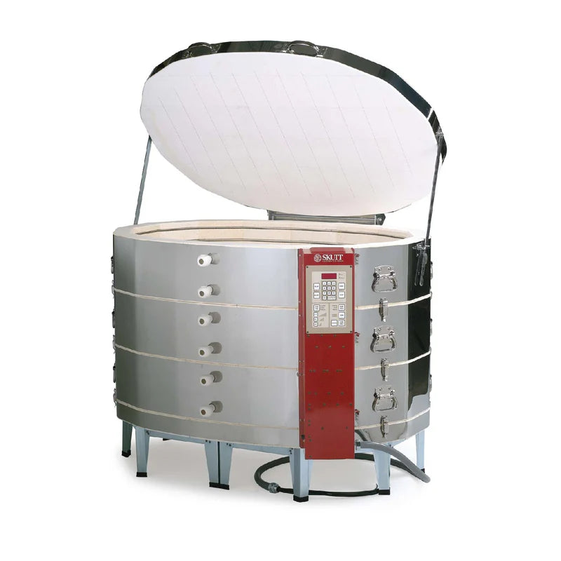 Skutt KM1627-3PK High Fire, Oval Production Kiln - 3 Phase Only